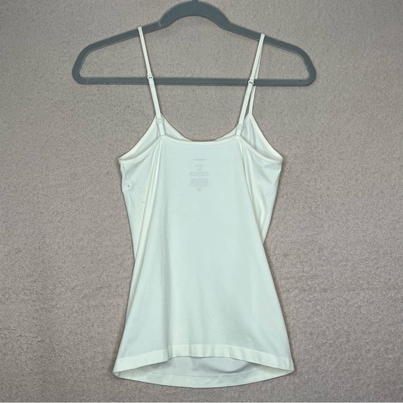 Nordstrom Spaghetti Strap Tank Top-White-Women’s S-Layering-Casual-Under Layer - Picture 4 of 7